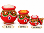 Royal Traditional Terracotta Stone Work Gubera Pot – Handcrafted Decorative Wealth Pot for Pooja & Home Décor[10inch]