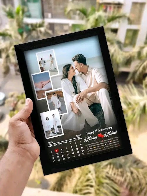 Personalized photo frames