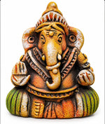 Handmade Multicolor Vinayagar Statue | Royal Ganesha Idol | Traditional Home Decor