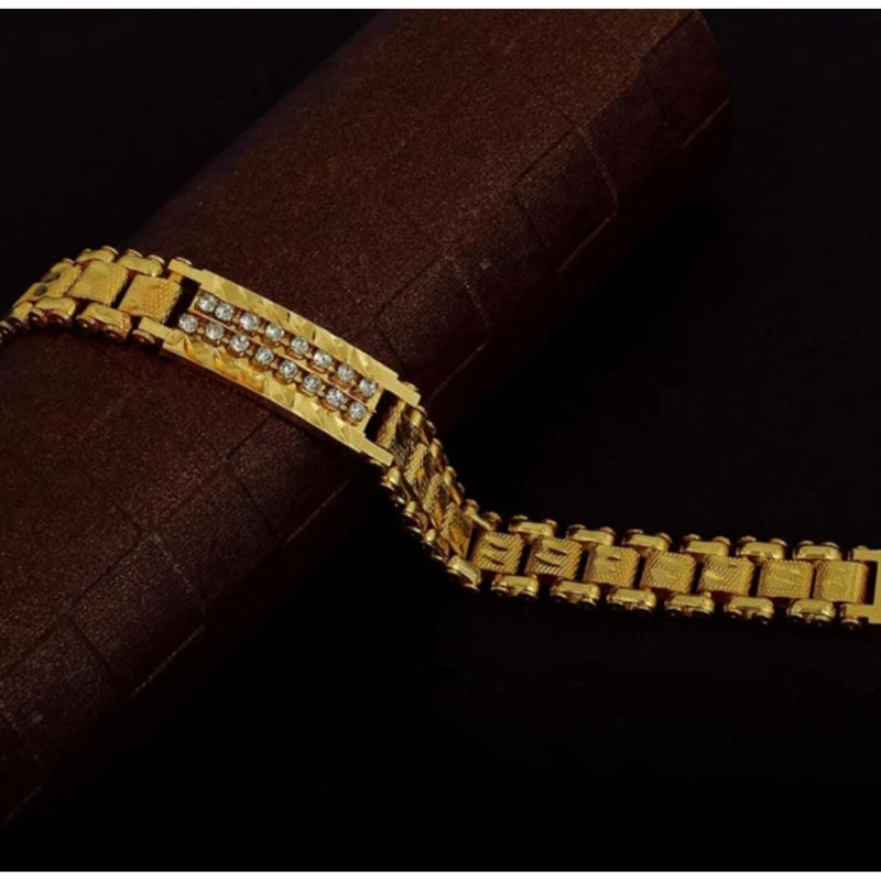 Golden Colour Loose Style Braslet for Mens & Boys