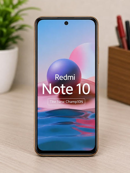 Redmi Note 10 Liquid Silicone Soft Back Cover | Premium Matte Shockproof Protective Mobile Case (Black)