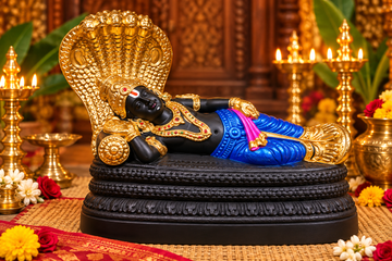 Terracotta Ranganathar Golu Doll – Handmade Lord Ranganathar Golu Idol