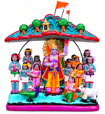 Govardhan Leela Set – Golu Dolls 10 inch set
