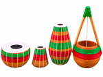 Terracotta Traditional Musical Instruments Golu Dolls Set – Handmade Music Collection