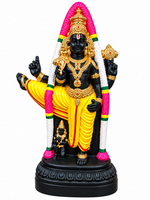 Terracotta Lord Vishnu Perumal Golu Doll – Traditional Handmade Golu Idol 12 inch