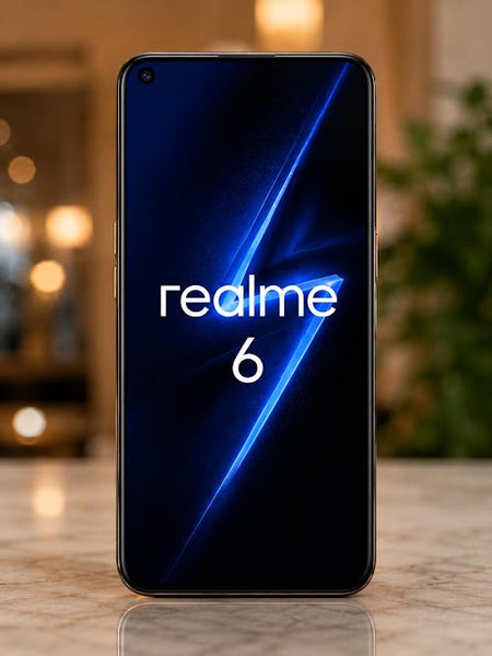 Realme 6 Premium Transparent Back Cover | Shockproof Protective Mobile Case