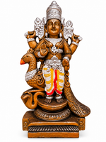 Terracotta Calcutta Murugan Golu Doll – 8 Inch | Handmade Navaratri Golu Idol