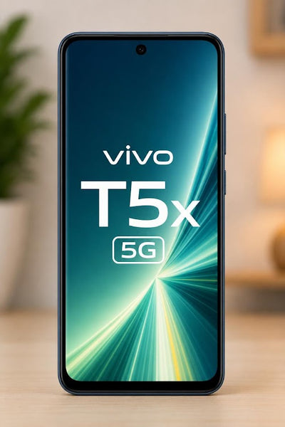 Vivo T5x 5G Liquid Silicone Soft Back Cover | Premium Shockproof Matte TPU Protective Mobile Case (Blue)