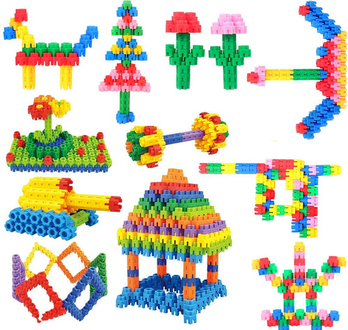 200+ Pieces Smart Activity Fun and Learning Blocks for Kids