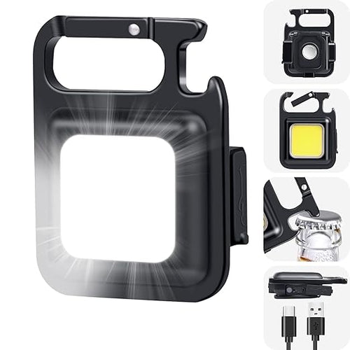 Keychain LED Light with Bottle