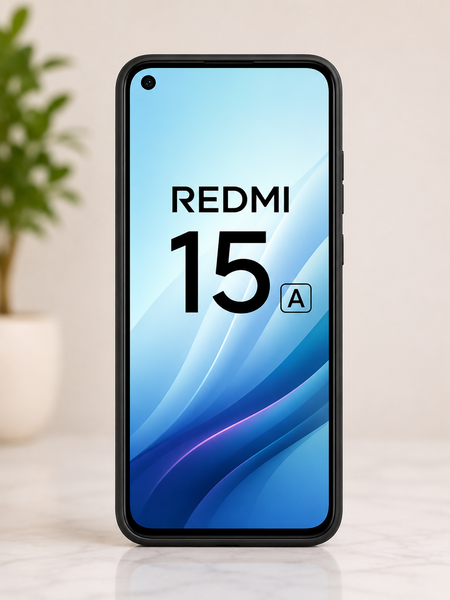 Premium Silicone Back Cover Compatible with Redmi 15A | Shockproof Scratch Resistant Stylish Protective Mobile Case with Camera Protection & Slim Fit Design