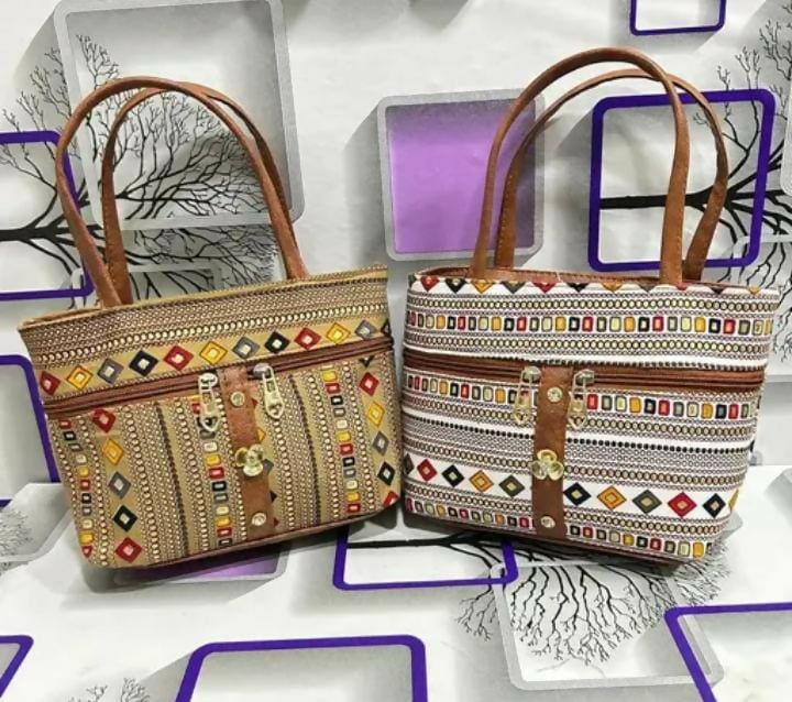 Designer Printed Handbag for Shopping & Travel
