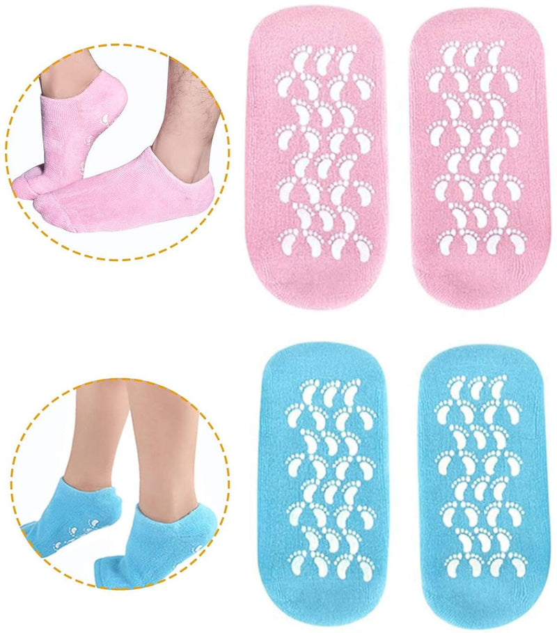 Moisturizing Silicone Gel Socks for Women and Men