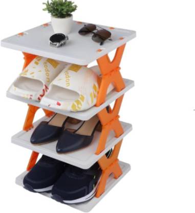 3 layer shoe rack foldable