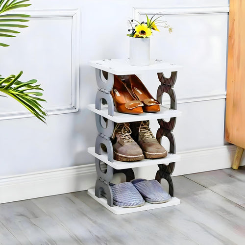 3 layer shoe rack foldable
