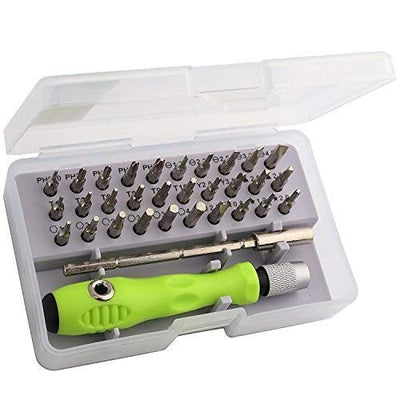 32 in 1 Interchangeable Multipurpose Mini Screwdriver Set Magnetic Slot Wrench Bits Repair Tool Kit Set