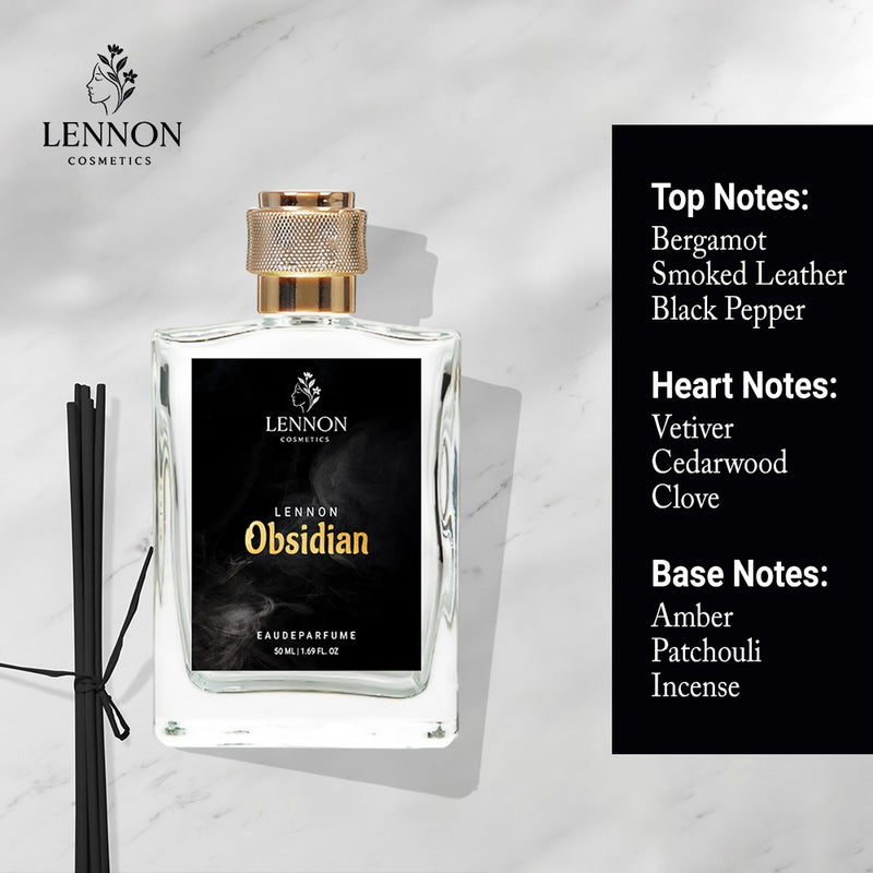 Obsidian Eau De Parfum For signature evenings