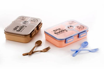 4 Compartment Leakproof Lunch Box