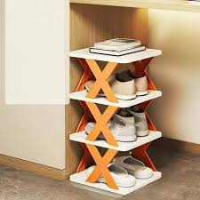 Shoes Stand, Plastic Adjustable Shoe Rack, Folding Shoe Rack, Corner Storage