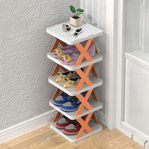 1. 4 Layer Shoes Stand, Plastic Adjustable Shoes Sleepers sandals Rack