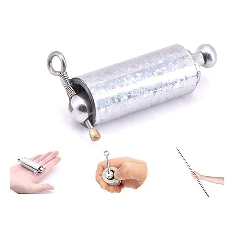 Magical Safety Wand | Silver Looking Metal Cane