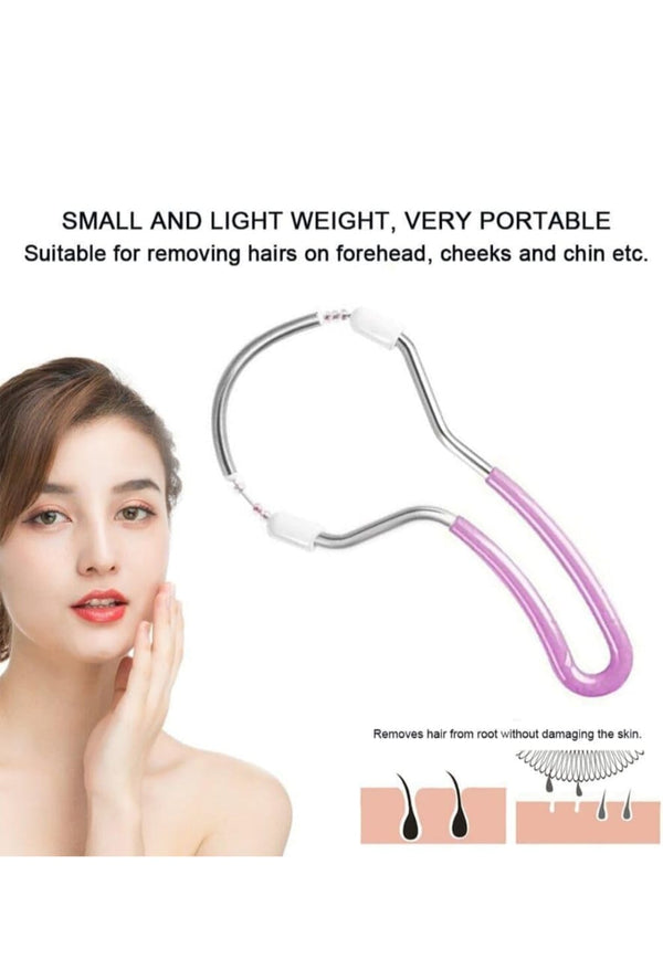 Portable Painless Spring Facial Epilator for Face