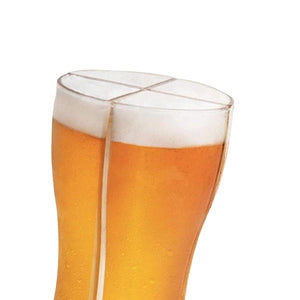 1. Acrylic 4 in 1 Glasses Beer Set