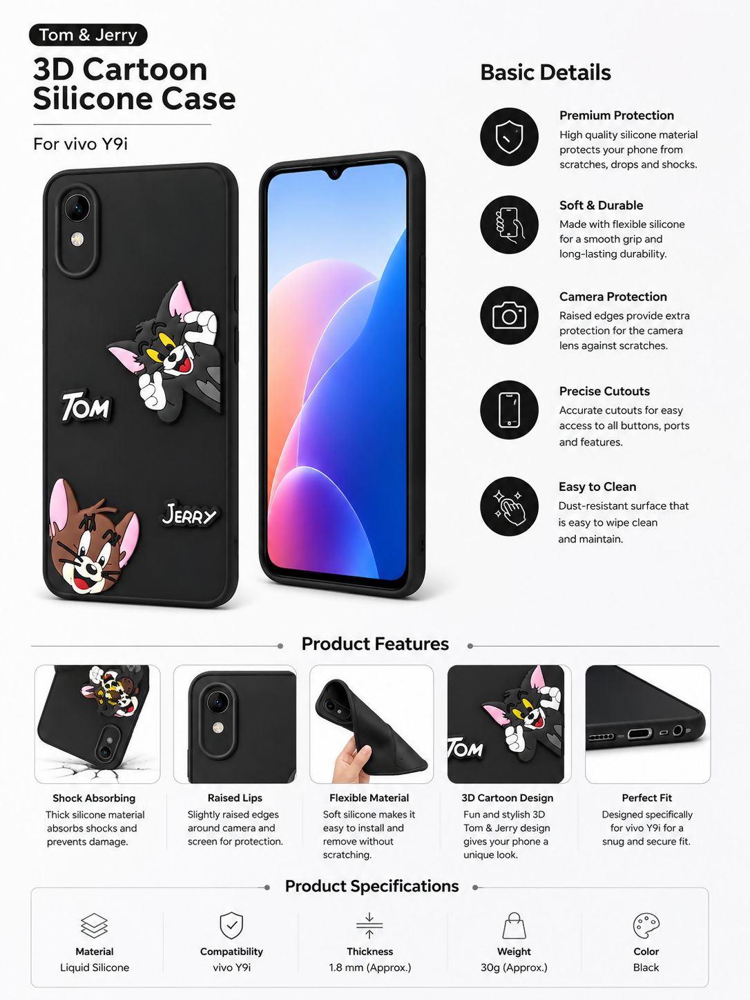 Back Cover for OPPO Reno 12 5G | Shockproof Silicone TPU Mobile Case | Stylish Protective Back Cover.