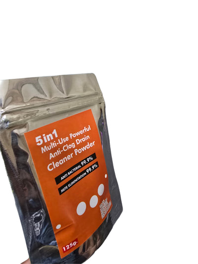 5 in1 Multi-Use Powerful Anti-Clog Drain Cleaner Powder