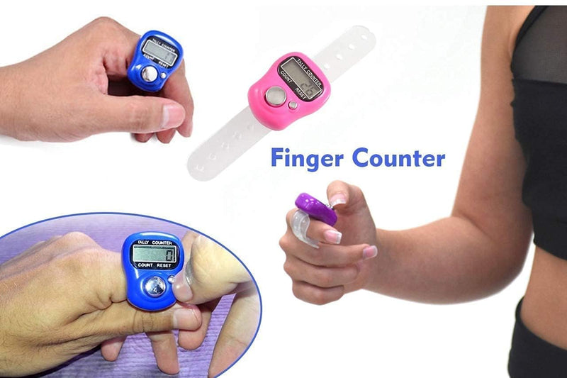 Multiuse Mini Hand Tally Finger Ring Counting Device