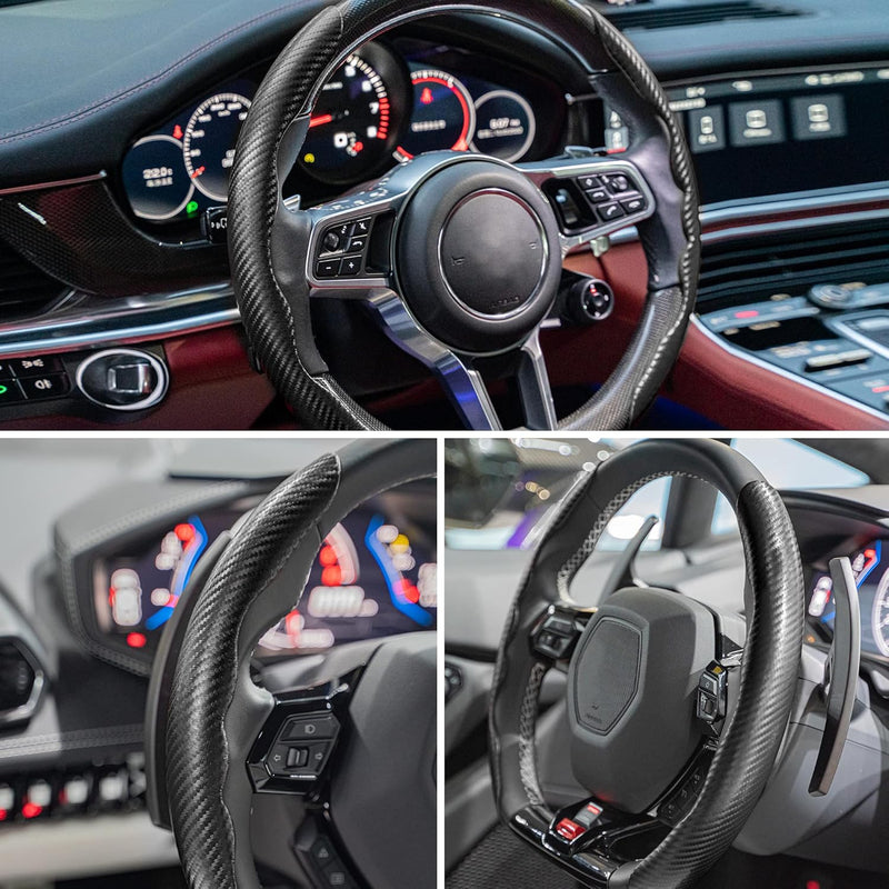 Carbon Fiber Steering Wheel Cover