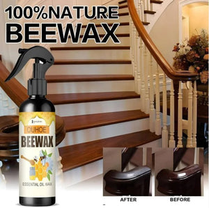 1. BeeWax Spray Brown Wooden Furniture Cleaner Floor Polishing Shiner