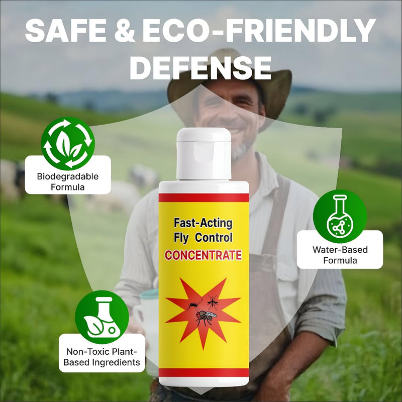 High-Efficiency & Safe Fly Control Agent ( Pack Of 2 )