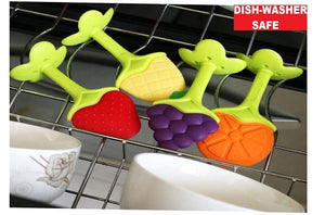 1. Baby Soft Silicone Fruit Shape Teething Toy