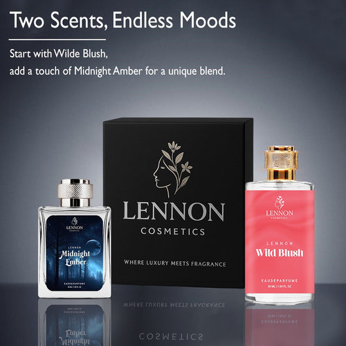 Wild Blush and Midnight Ember Premium Perfume Gift Set combo