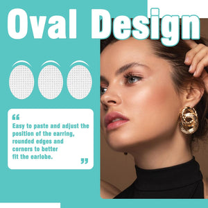 1.  Ear Lobe Support Patches for Earrings  Pack of -2