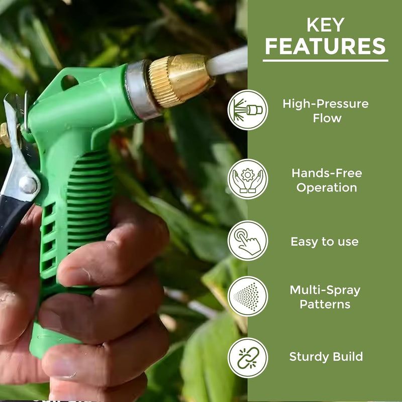 ROOTS & LEAF High-Pressure Garden Water Spray Gun