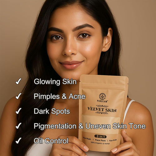 Velvet Skin 3 in 1 Face Wash