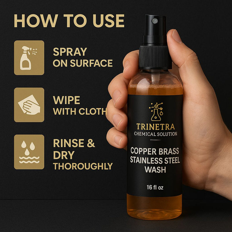 Copper & Brass Cleaner – Instantly Removes Tarnish