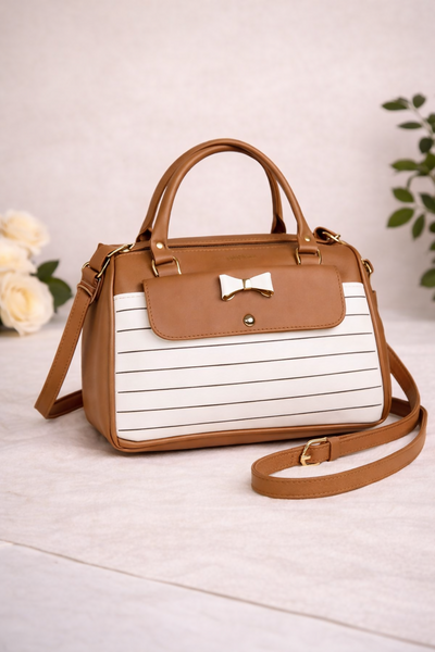 Stylish Handbag for Women | Elegant Bow Design Shoulder Bag