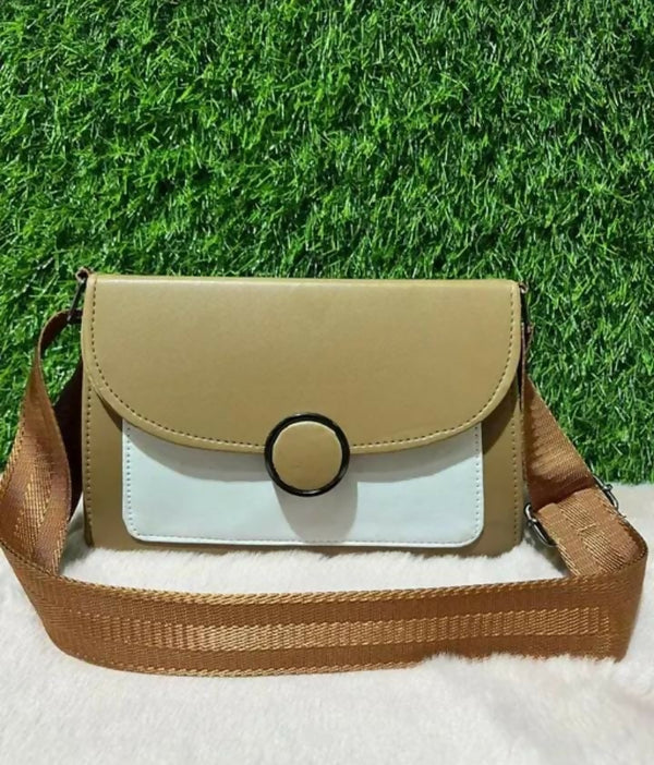Elegant Two-Color Crossbody Bag for Women