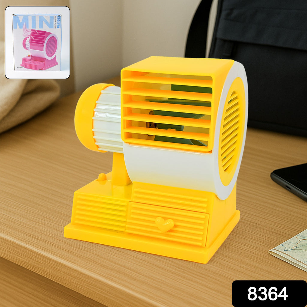 Mini Dual-blade Portable Usb Table Fan