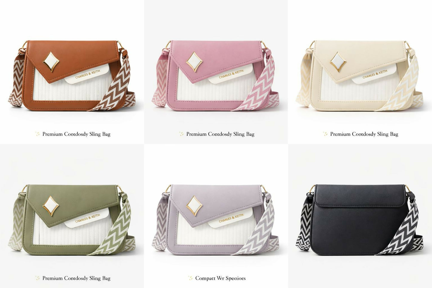 Premium Ladies Sling Bag – Fashion Crossbody Shoulder Purse