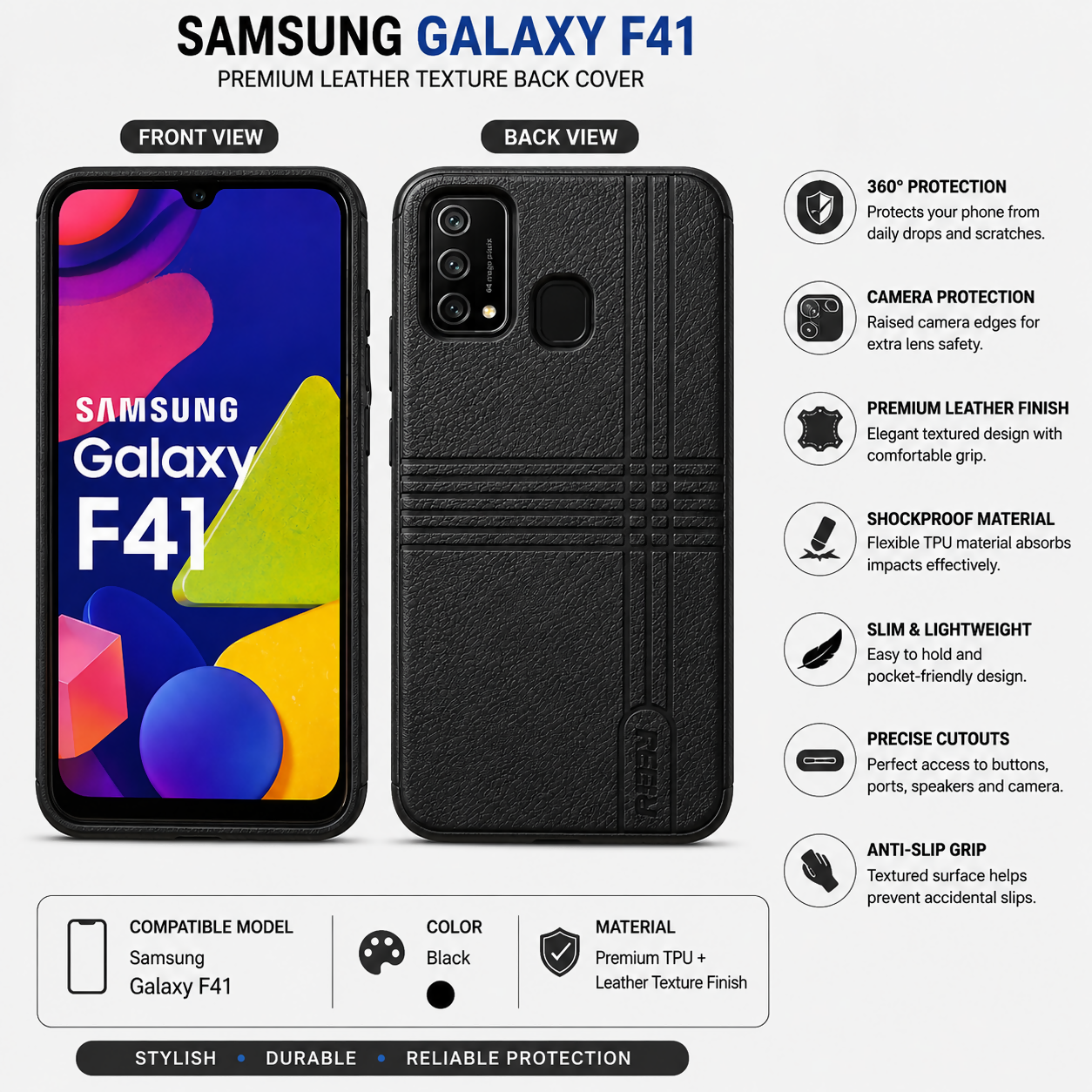 Back cover Samsung galaxy f41