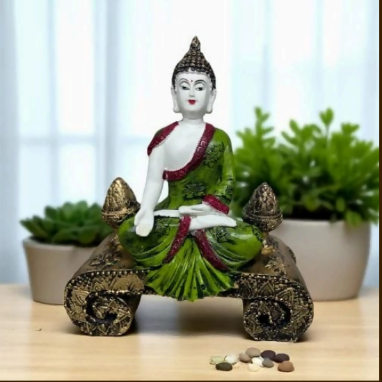 Peaceful Buddha Statue for Home Décor | Meditation Idol | Spiritual Showpiece for Living Room & Office