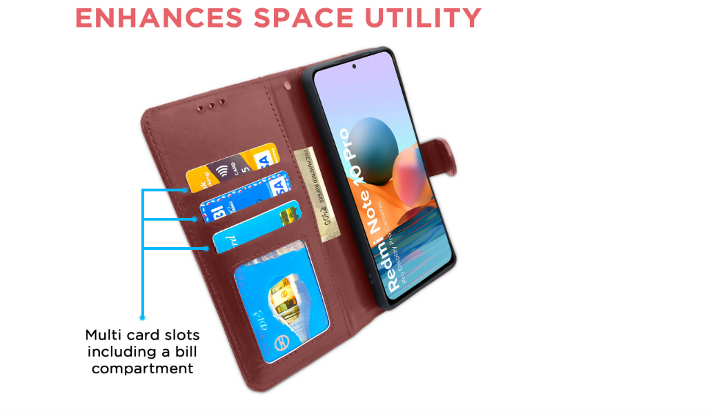 Redmi Note 10 Pro Flip Cover – Full Protection, Slim Design, Modern Finishmobile back cover