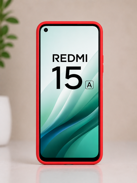 Redmi 15A Back Cover | Premium Shockproof Silicone Protective Mobile Case