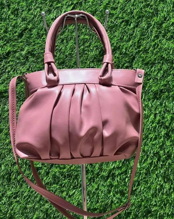 Trendy Soft Leatherette Carry Bag for Women