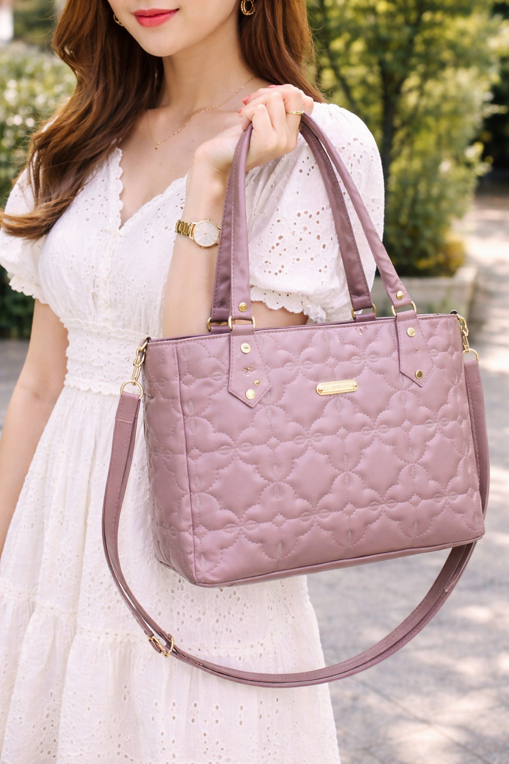 Luxury Quilted Handbag & Shoulder Bag for Women