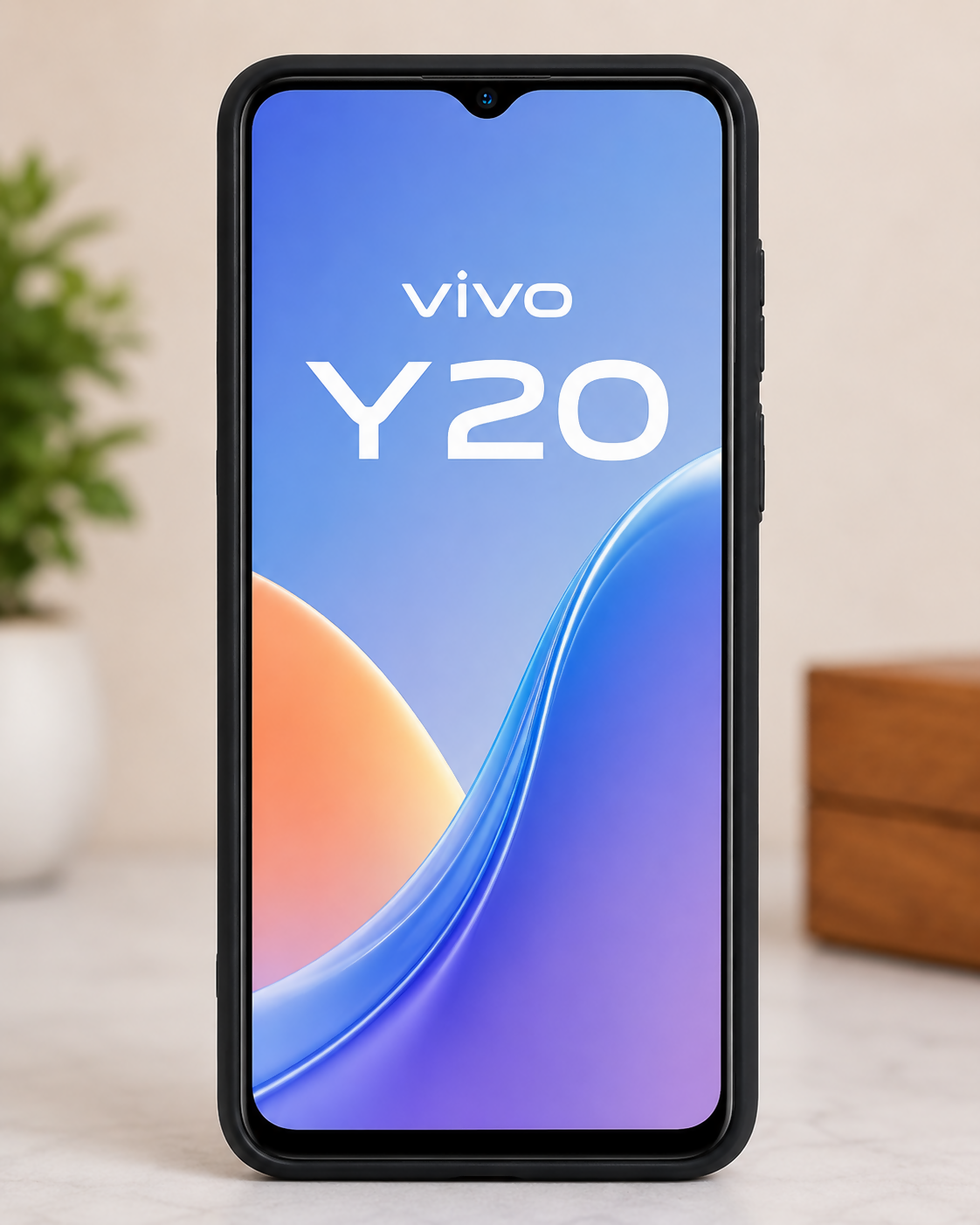 Premium Silicone Back Cover Compatible with Vivo Y20 | Shockproof Protective Mobile Case.